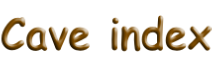 Cave index